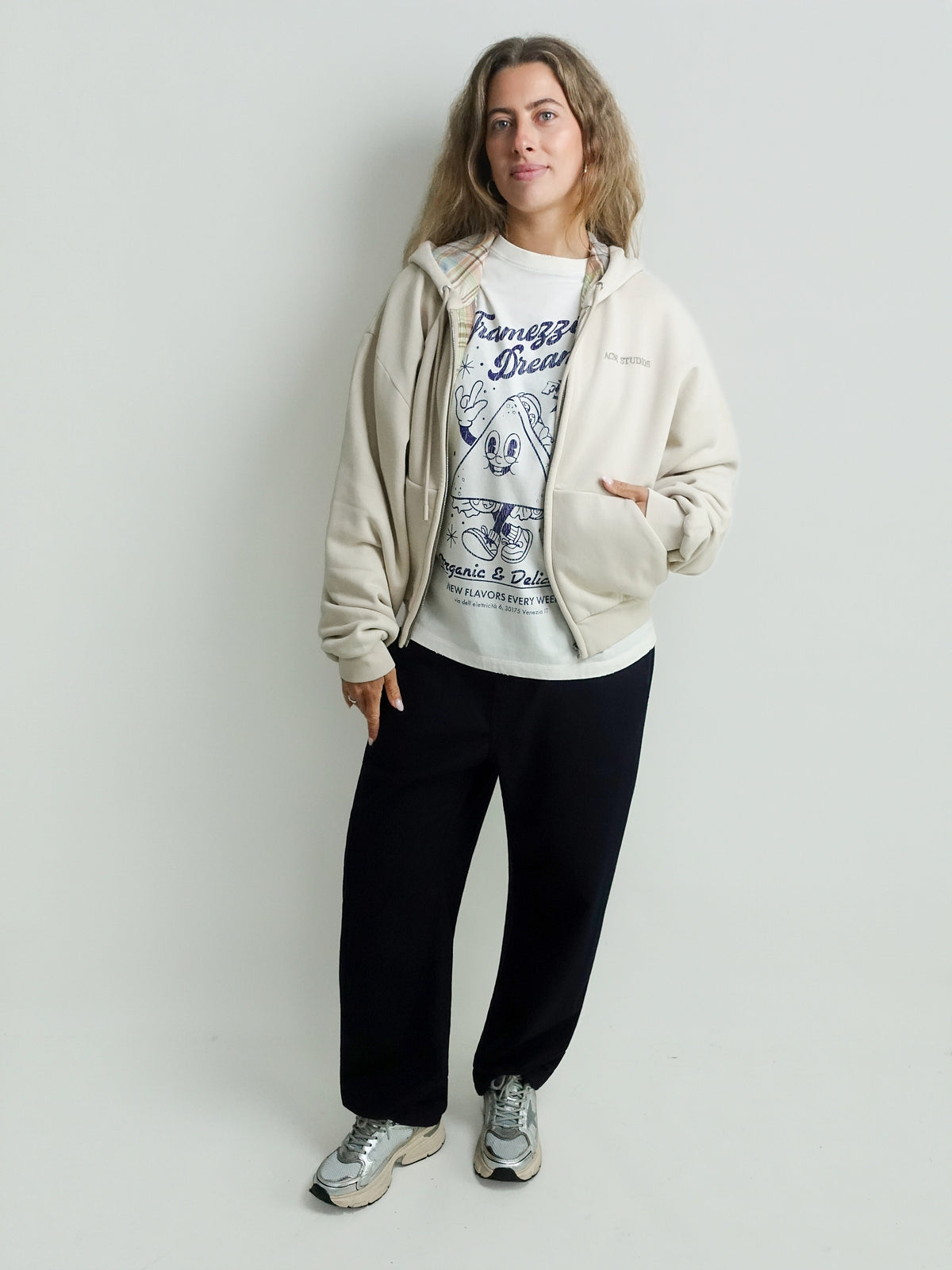 SWEATSHIRT PEBBLE BEIGE