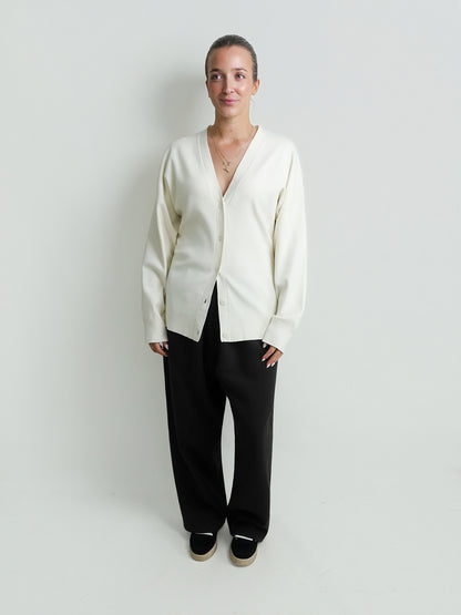 HOURGLASS CARDIGAN CALICO WHITE