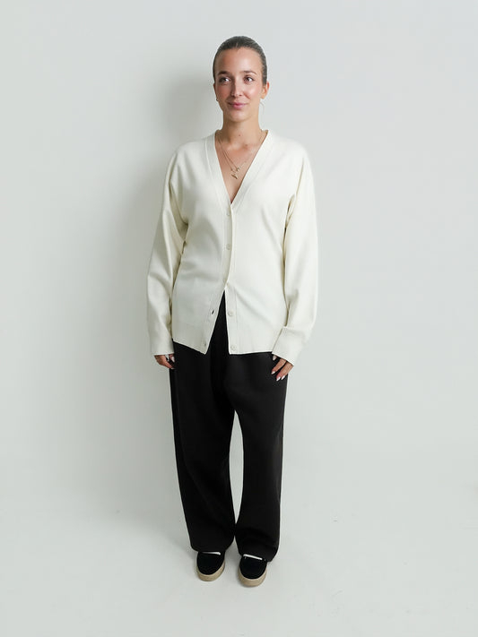 HOURGLASS CARDIGAN CALICO WHITE