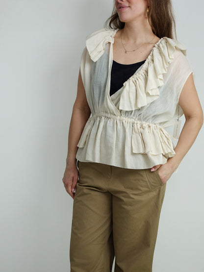 CALLY BIS 3112 WWTOP IVORY