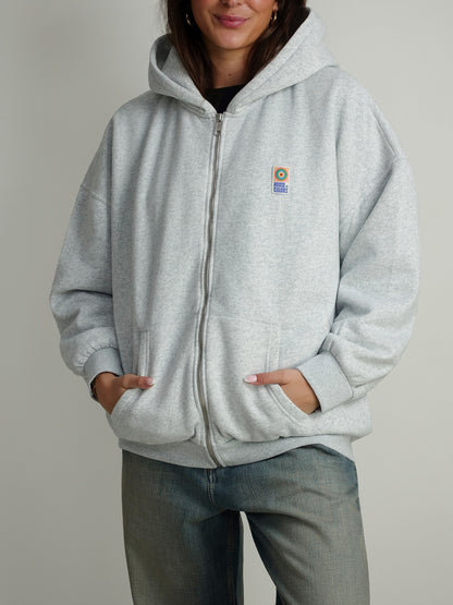 BAPTOWN HOODIE HEATHER GREY GRISCH