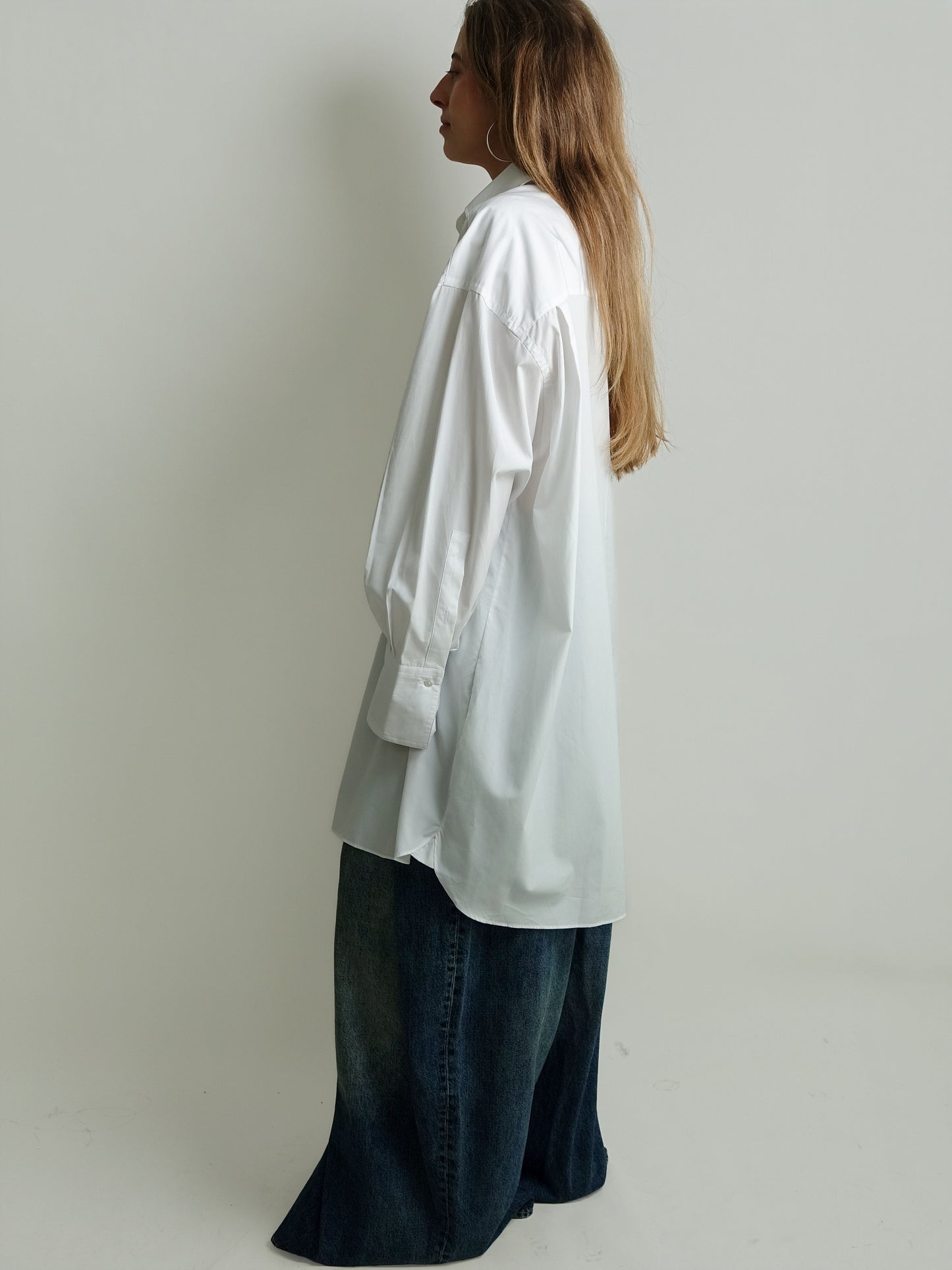 SHIRT DRESS COTTON WHITE