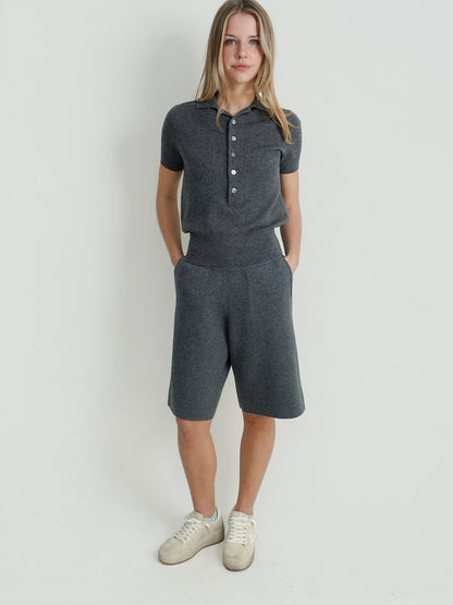 SHORTS MID GREY RHEA203