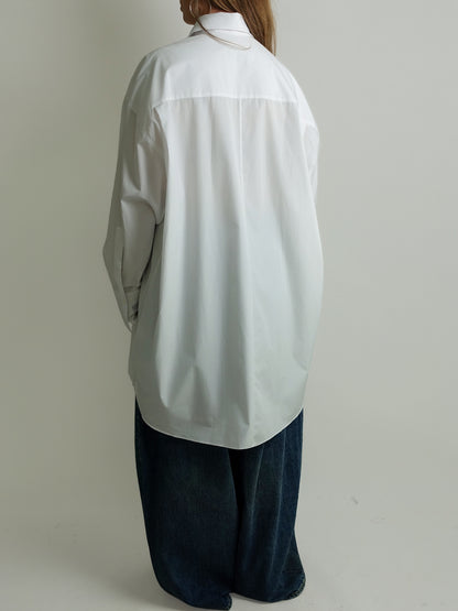 SHIRT DRESS COTTON WHITE