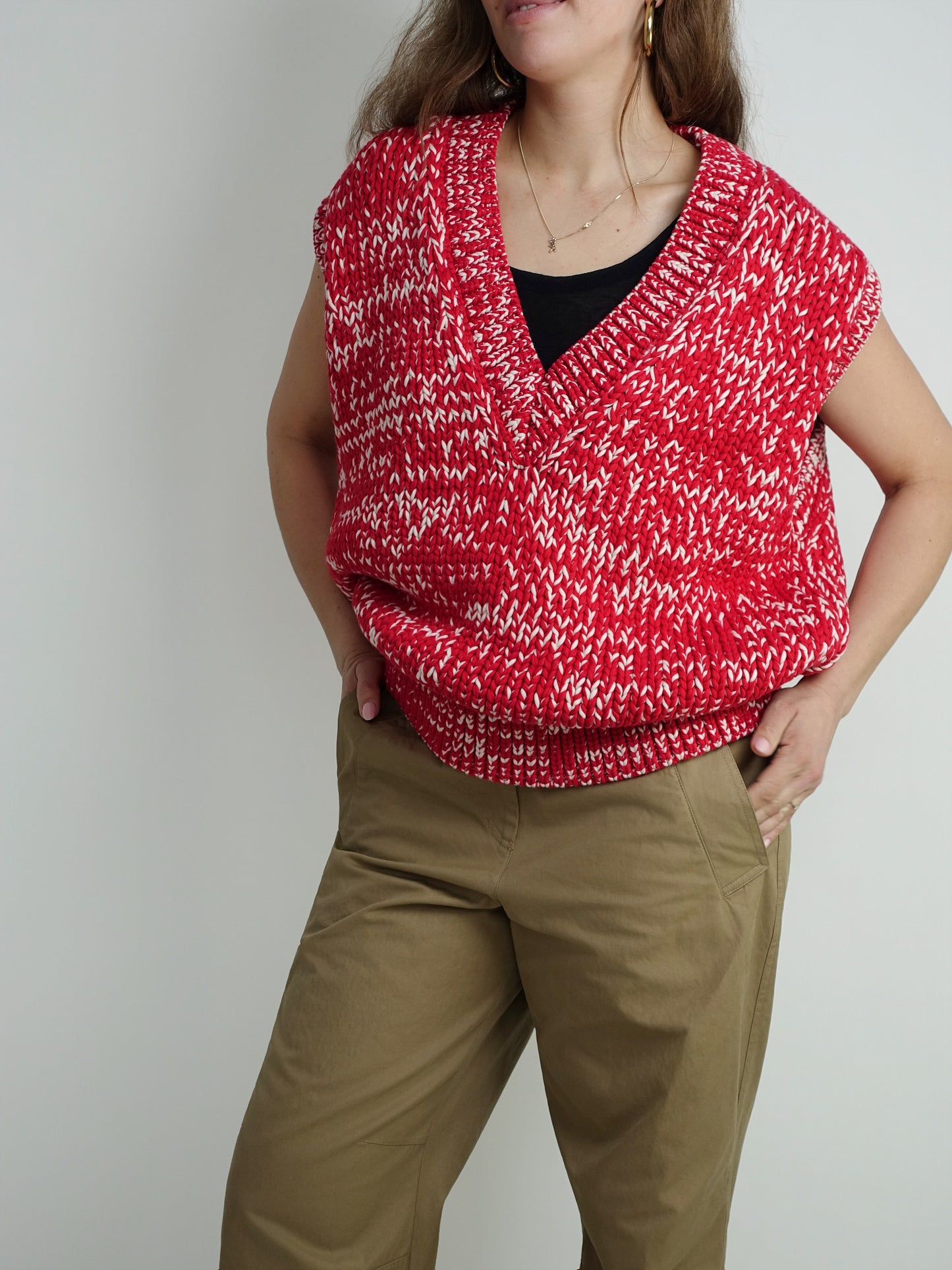 Tourney 3738 WKSweater Red