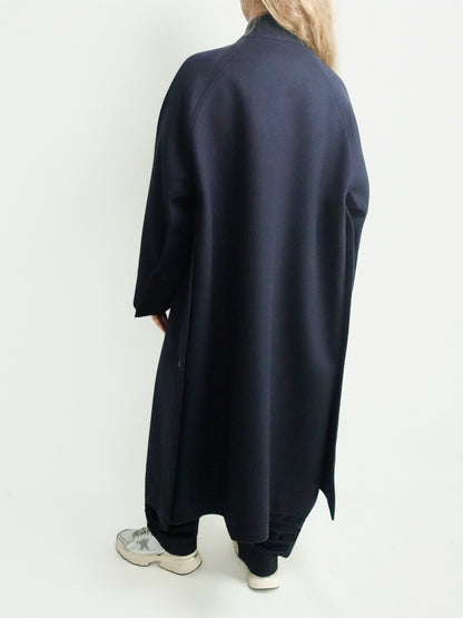 C COAT NAVY LODEN