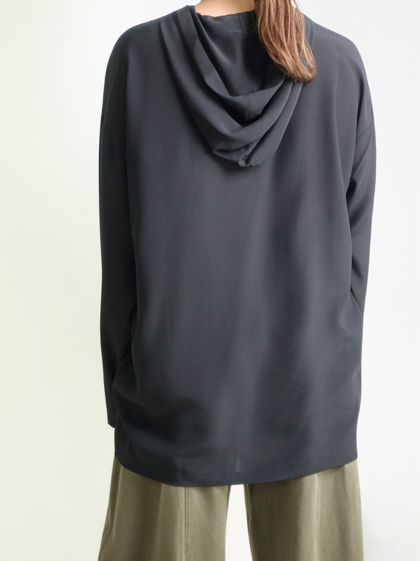 BOY XL HOODIE BLACK SILK