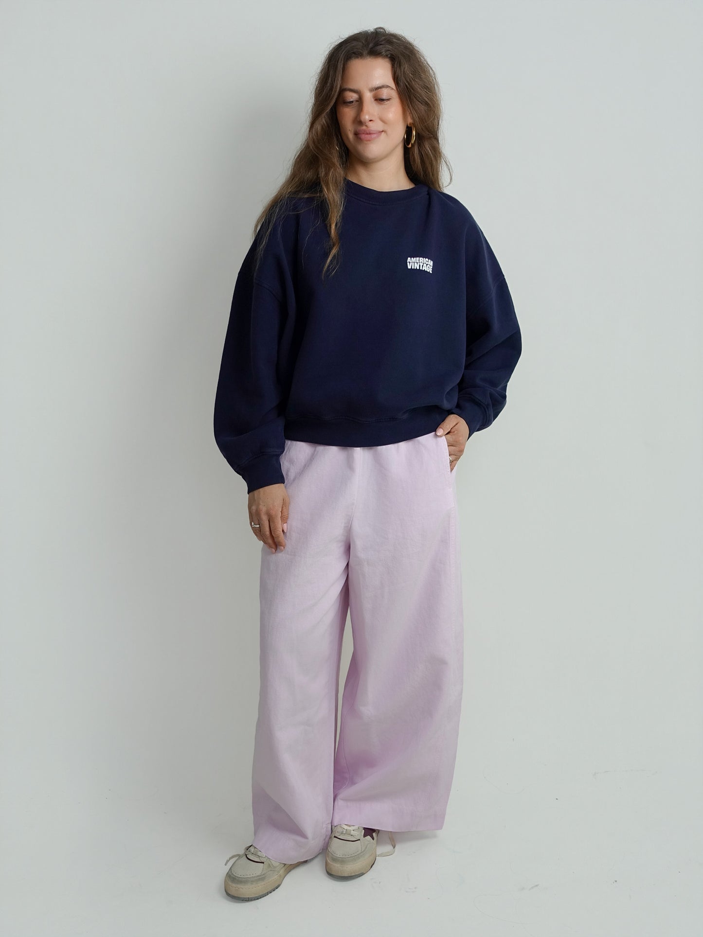 PLIZZY SWEATER VINTAGE NAVY