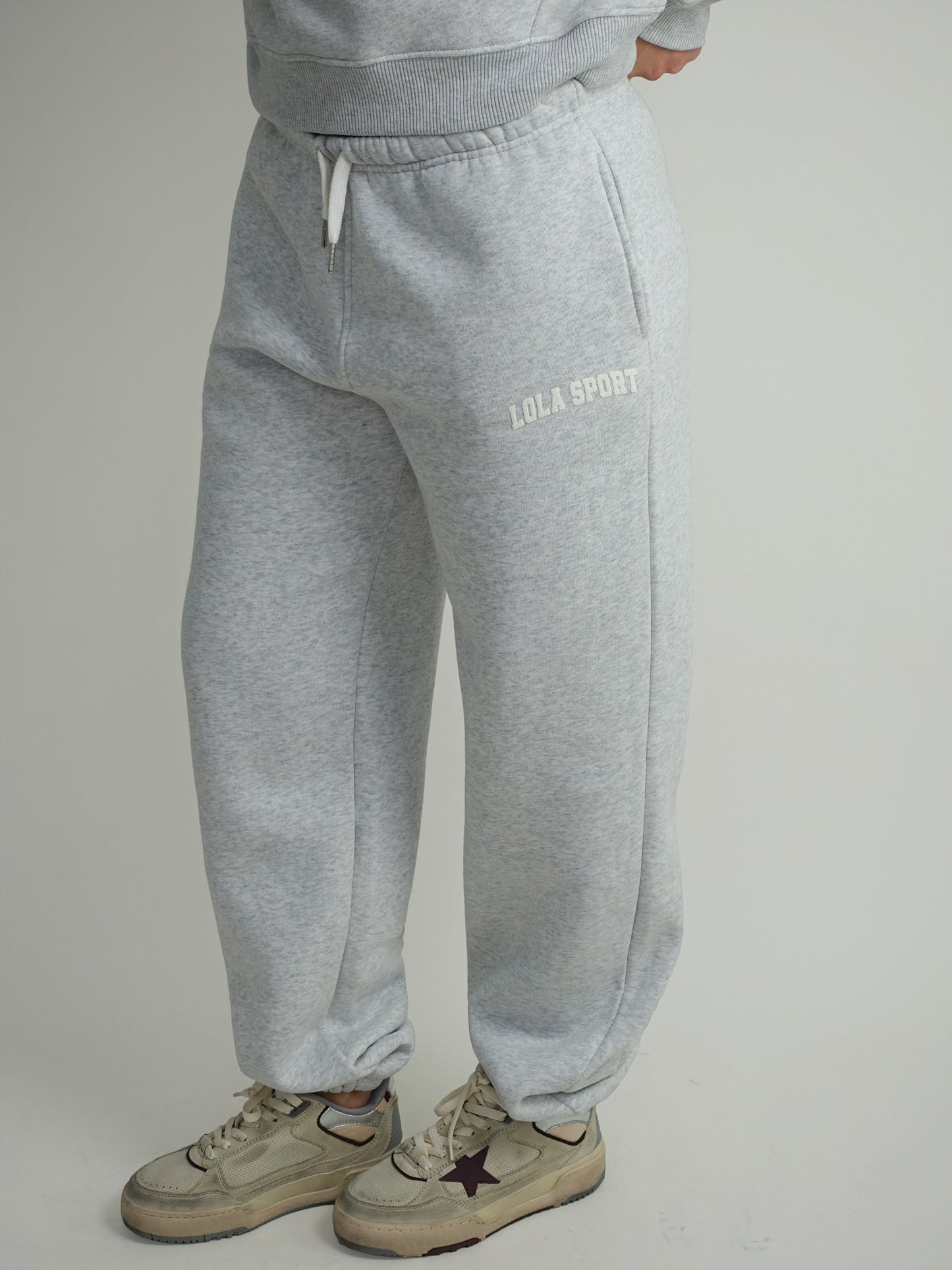 THE LOLA CLUB JAYLA PANTS GREY MELANGE