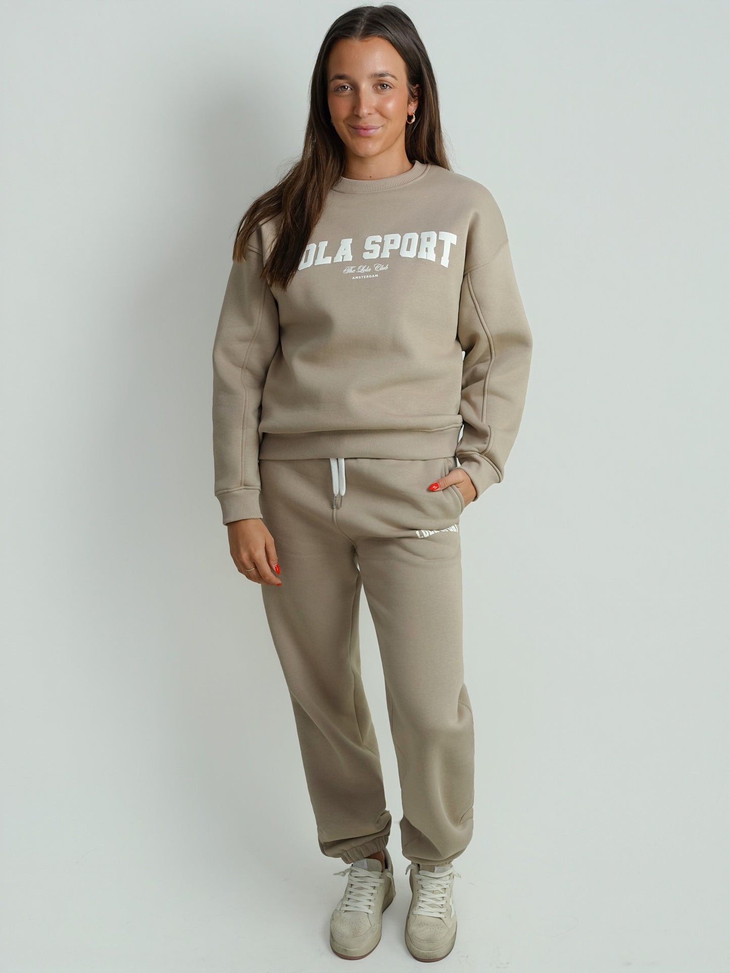 THE LOLA CLUB JAYLA SWEATER SAND