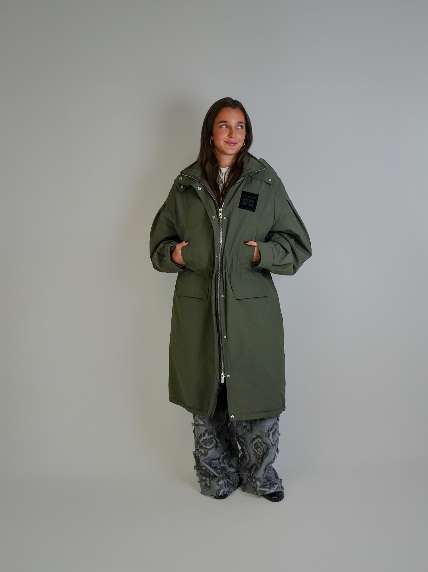 RIPSTOP TRI-LAYER PARKA COAT KALAMATA