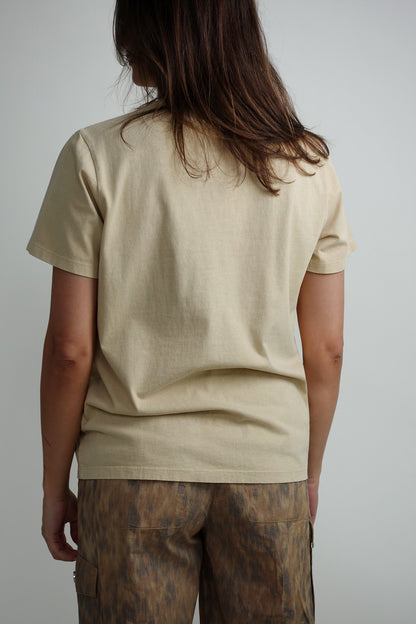 FUTURE HEAVY JERSEY OVERSIZED T-SHIRT SAFARI