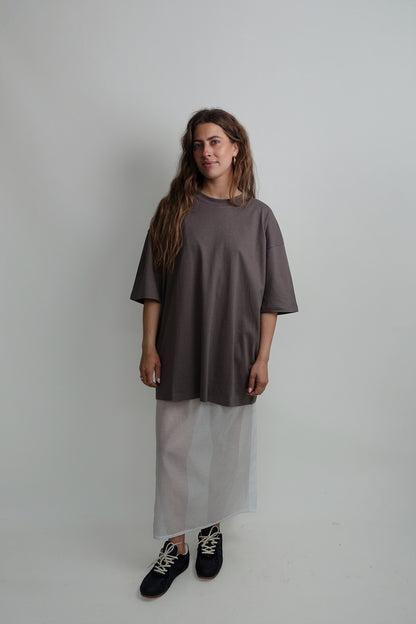 PENCIL XL WHITE COTTON SILKVOILE