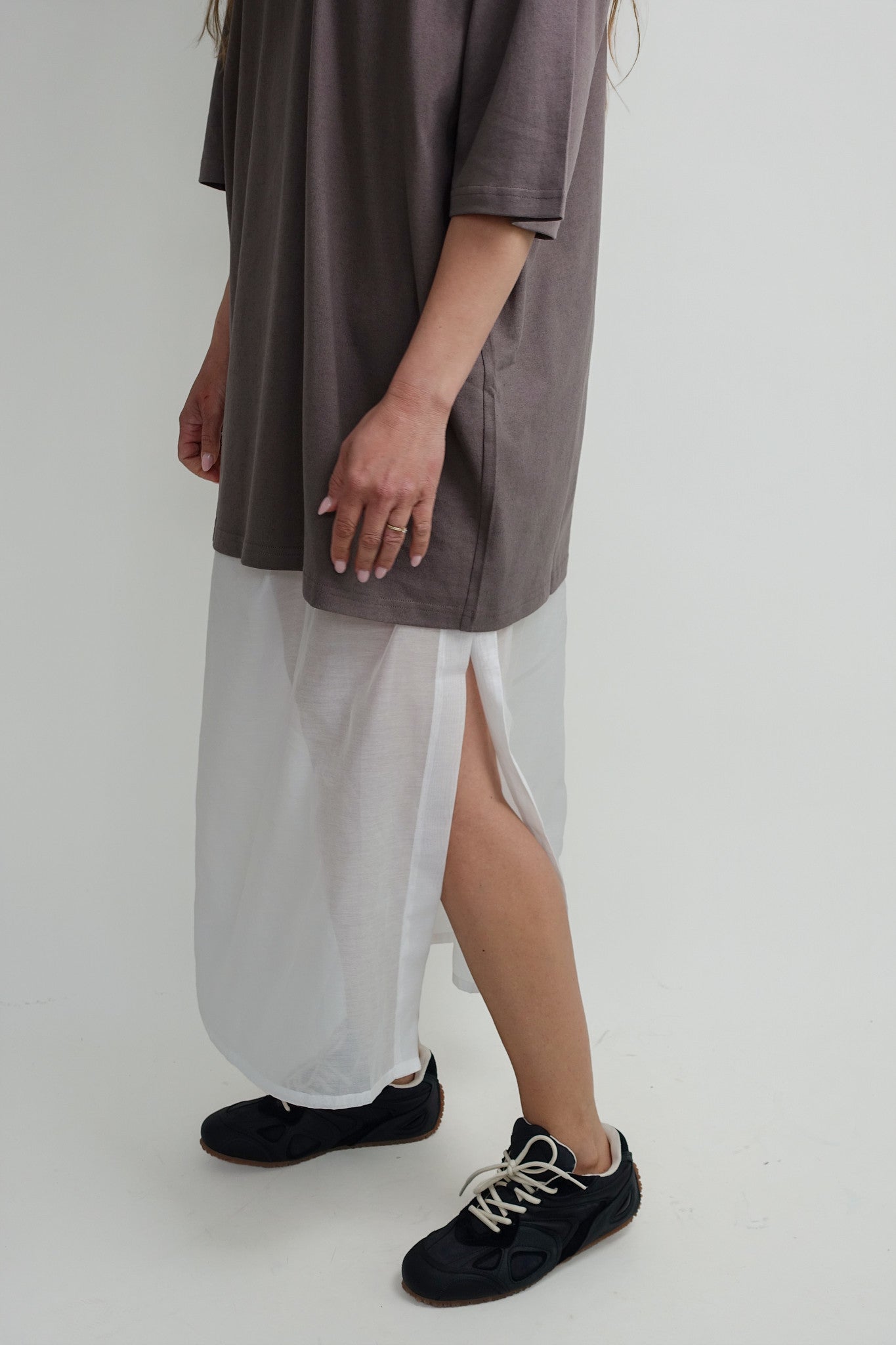 PENCIL XL WHITE COTTON SILKVOILE