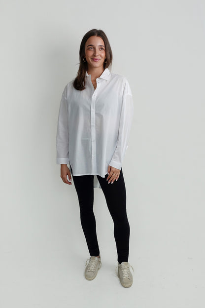 NO 5 SPLIT WHITE COTTON