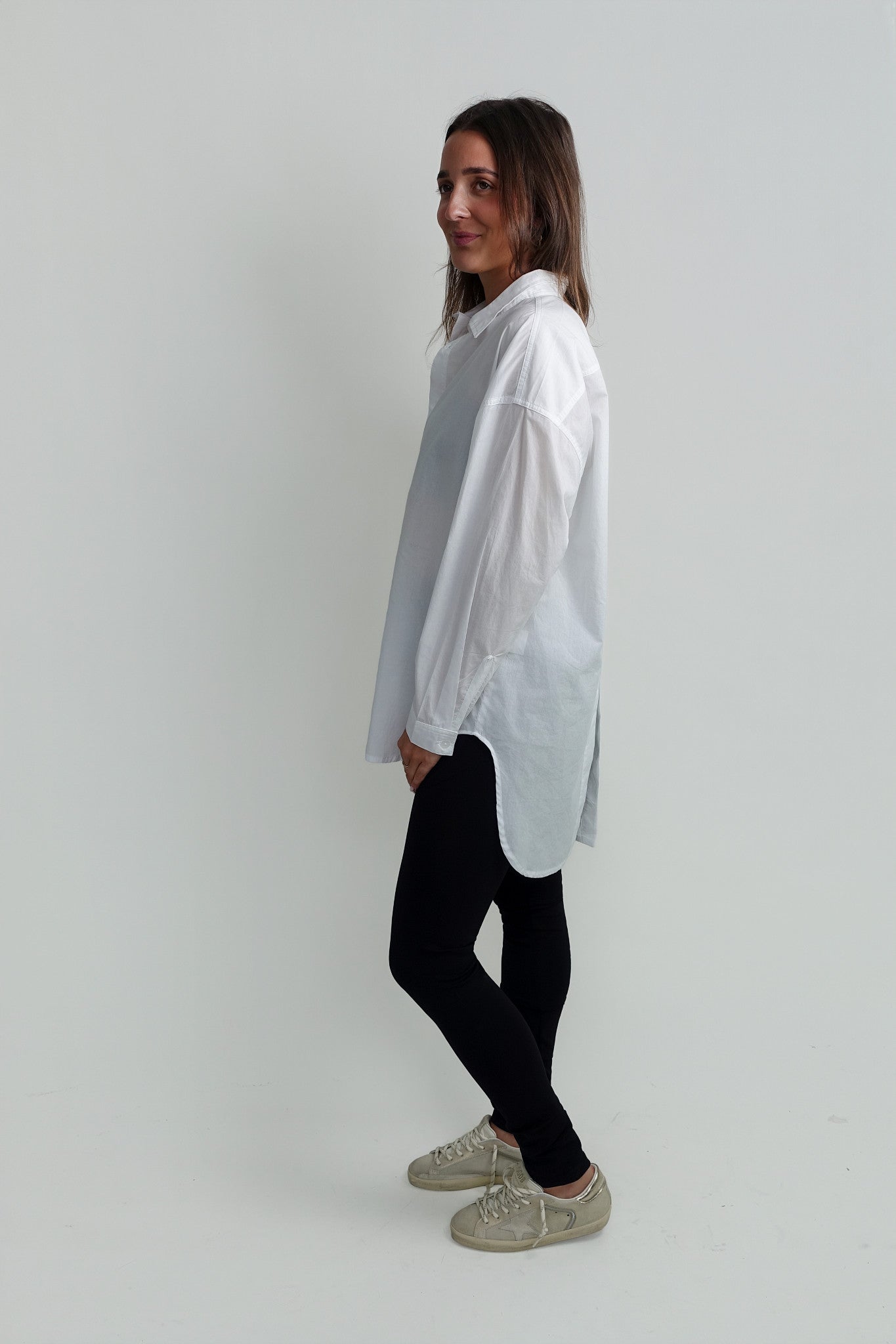 NO 5 SPLIT WHITE COTTON