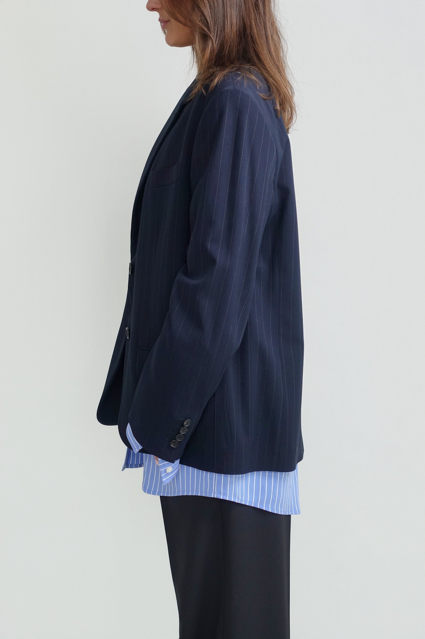 SUIT JACKET NAVY