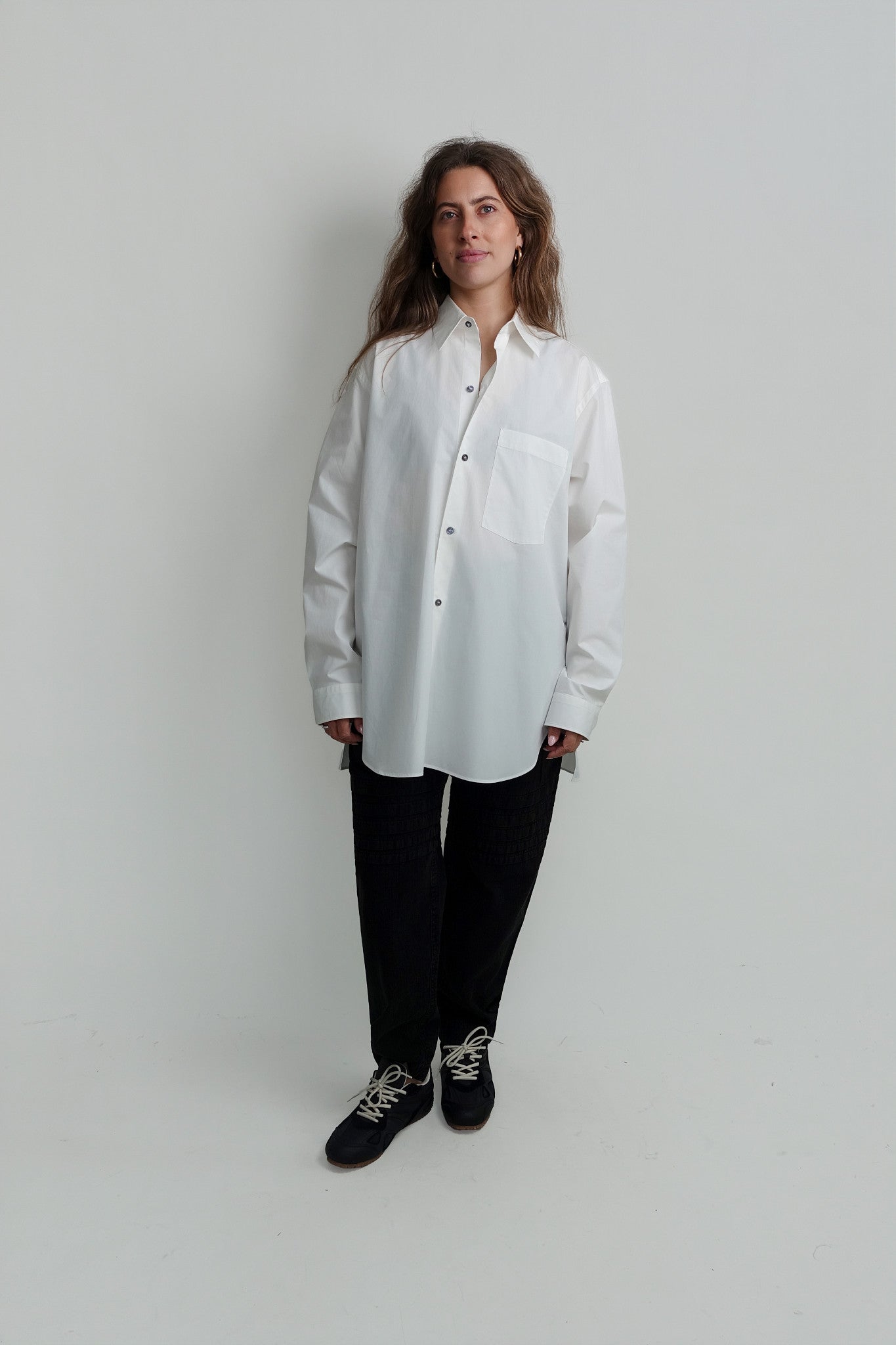 BRYNETH LONG SLEEVE SHIRT OFF-WHITE