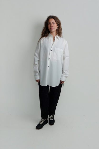 BRYNETH LONG SLEEVE SHIRT OFF-WHITE