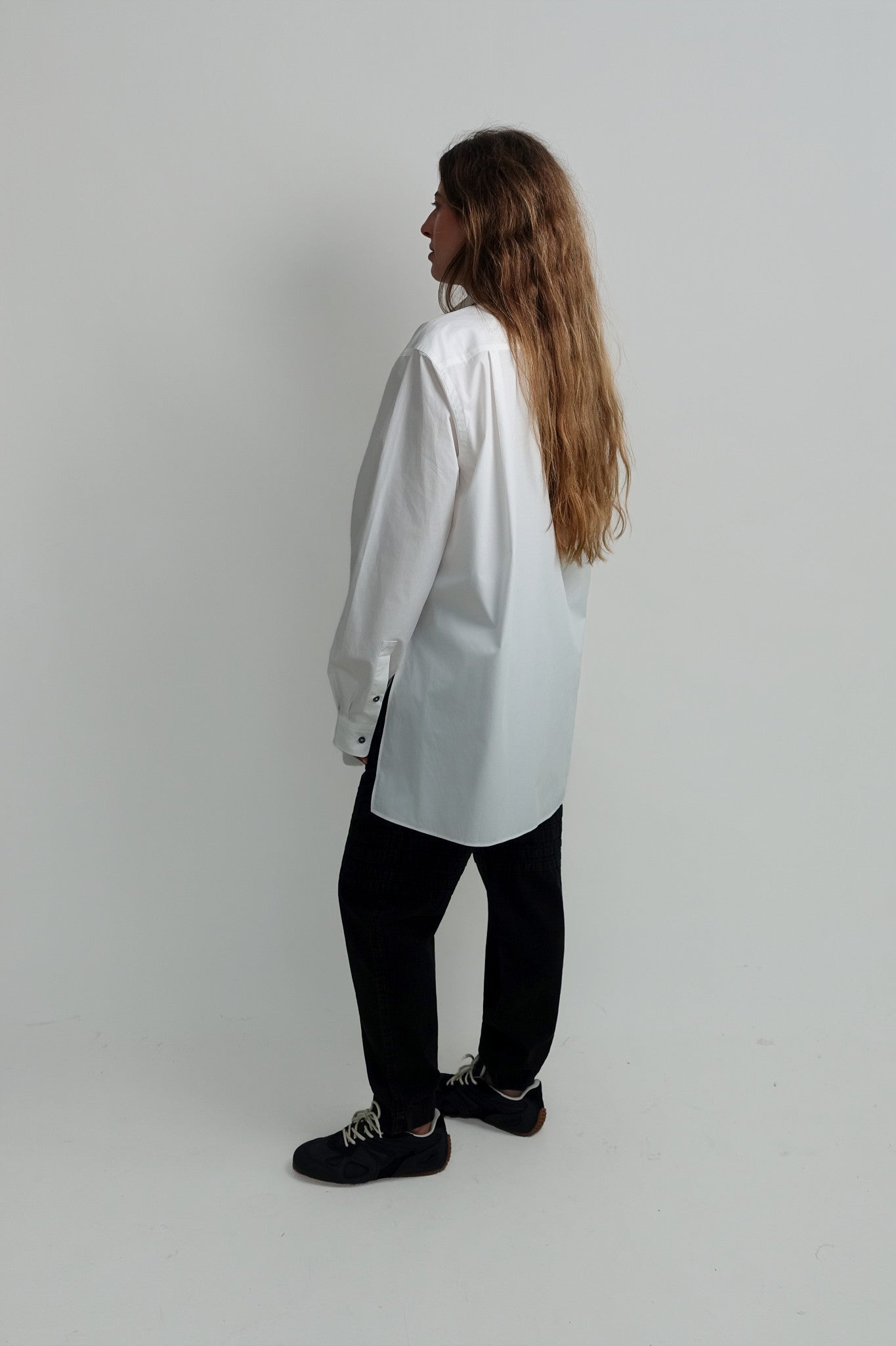BRYNETH LONG SLEEVE SHIRT OFF-WHITE