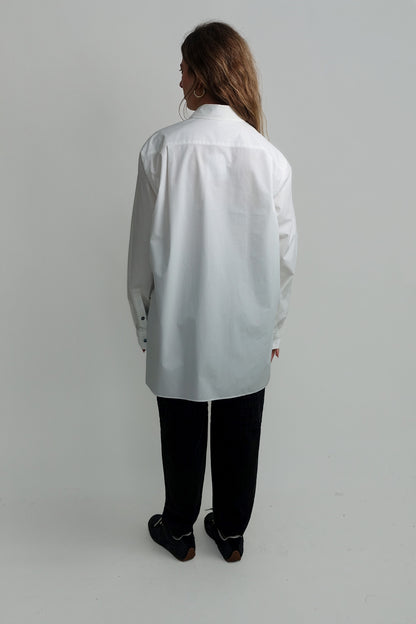 BRYNETH LONG SLEEVE SHIRT OFF-WHITE