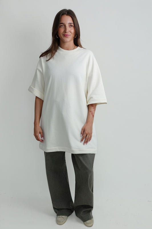 THRIVE T-SHIRT IVORY