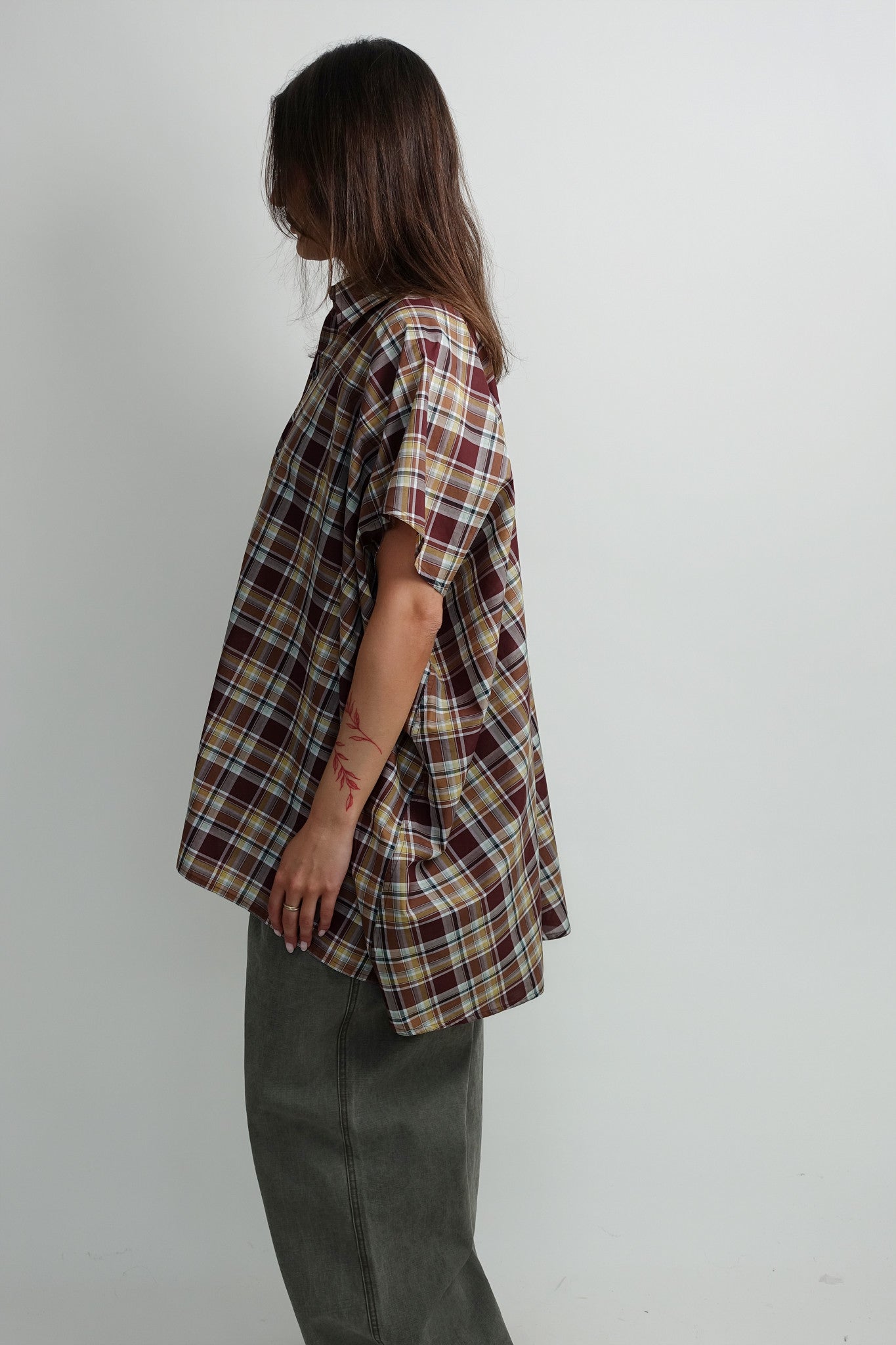 BALDER WIDE SHORT SLEEVE SHIRT TOFFEE