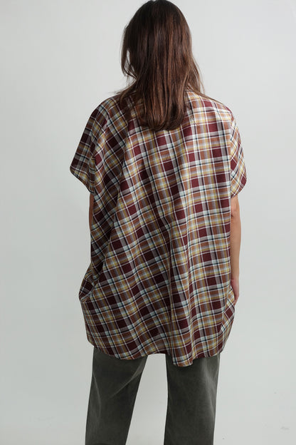 BALDER WIDE SHORT SLEEVE SHIRT TOFFEE