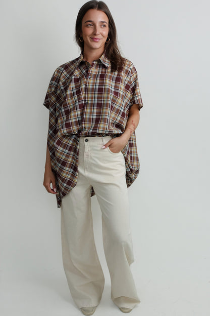 PANT MELODY BOYFRIEND DENIM YELLOW