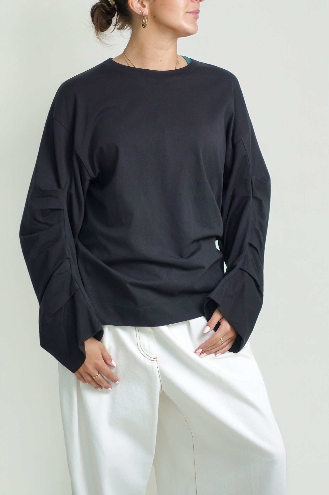 HEYNAS T-SHIRT BLACK