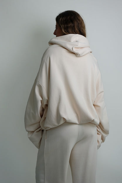 HANNETT HOODIE ECRU
