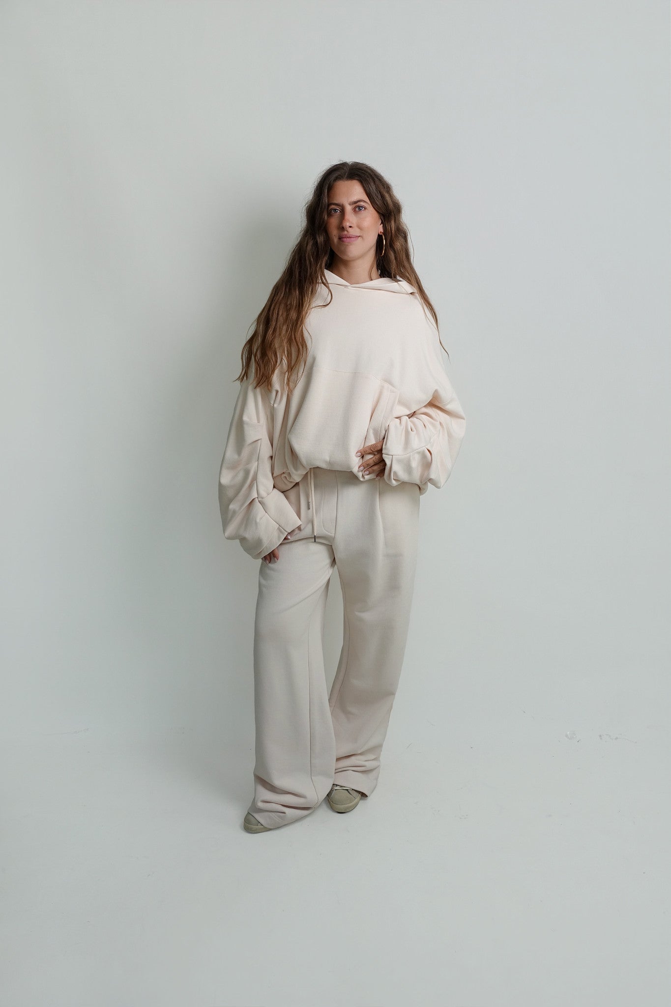 HANNETT HOODIE ECRU