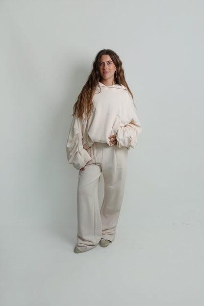 HANNETT HOODIE ECRU