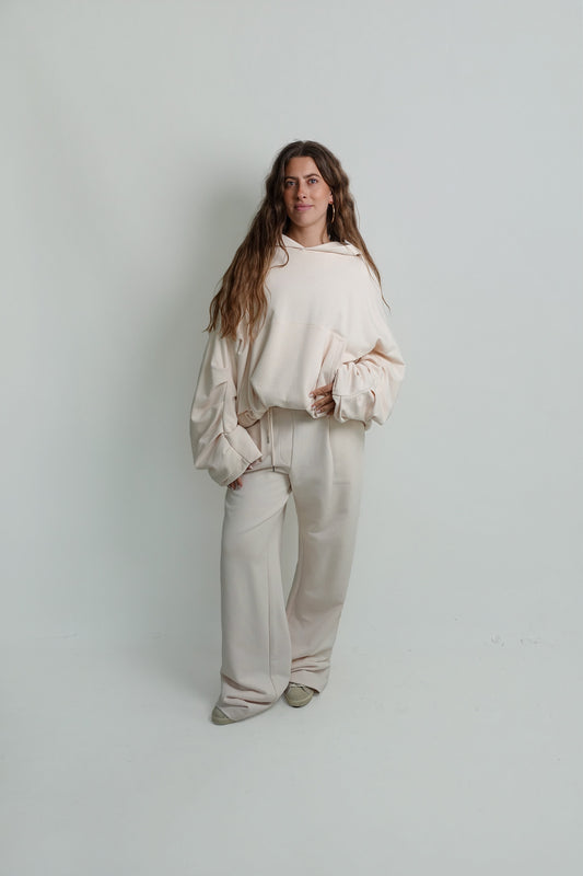 HANNETT HOODIE ECRU