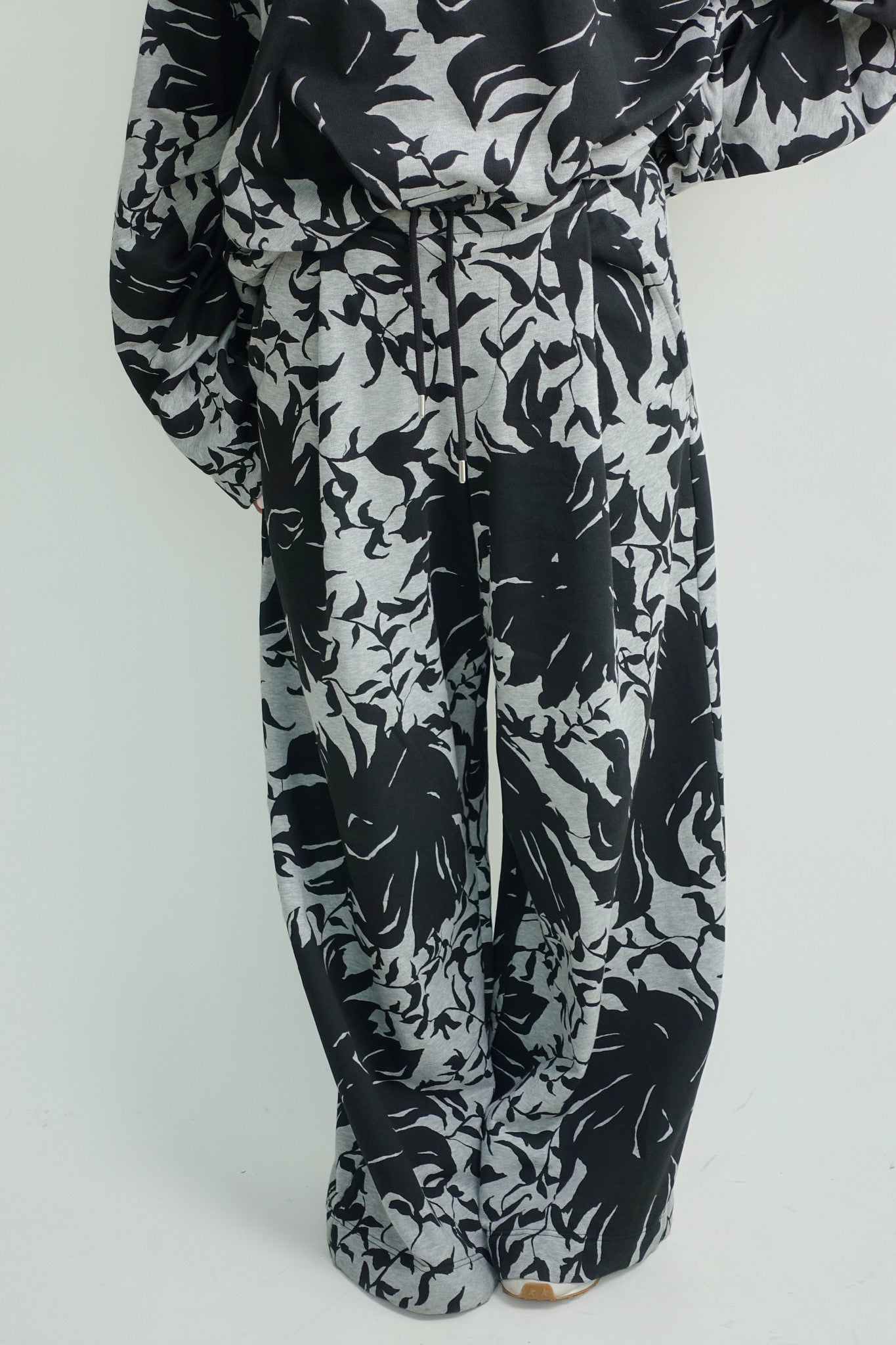 HADIUM PR 3613 W.K.PANTS GREY MELANGE