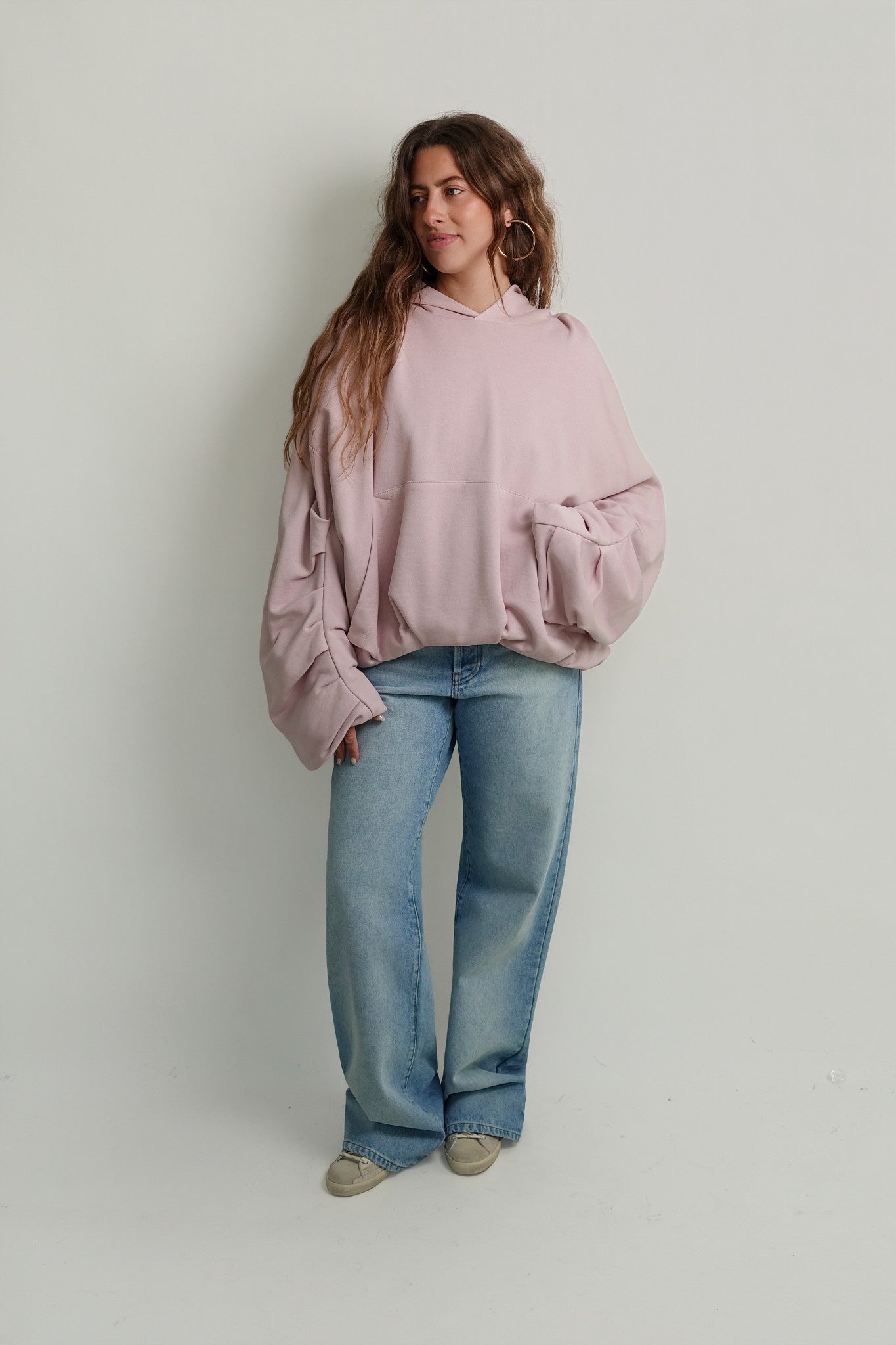 HANNETT BIS HOODIE LPINK