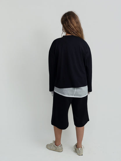 BOY XL LONGSLEEVE BLACK