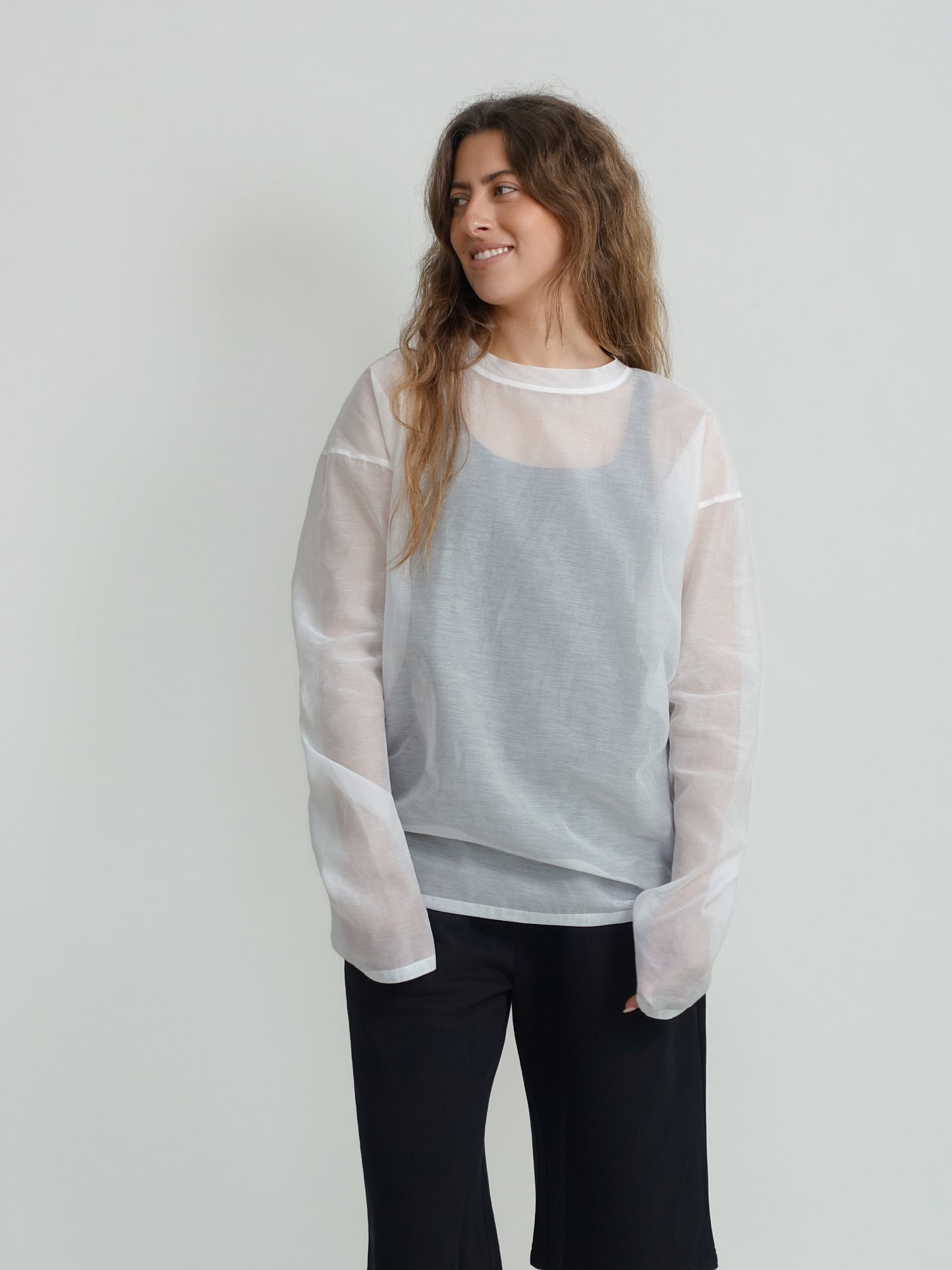 LOL MINI LONGSLEEVE WHITE