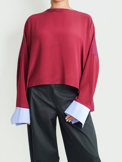 UMA SHIRT BORDEAUX