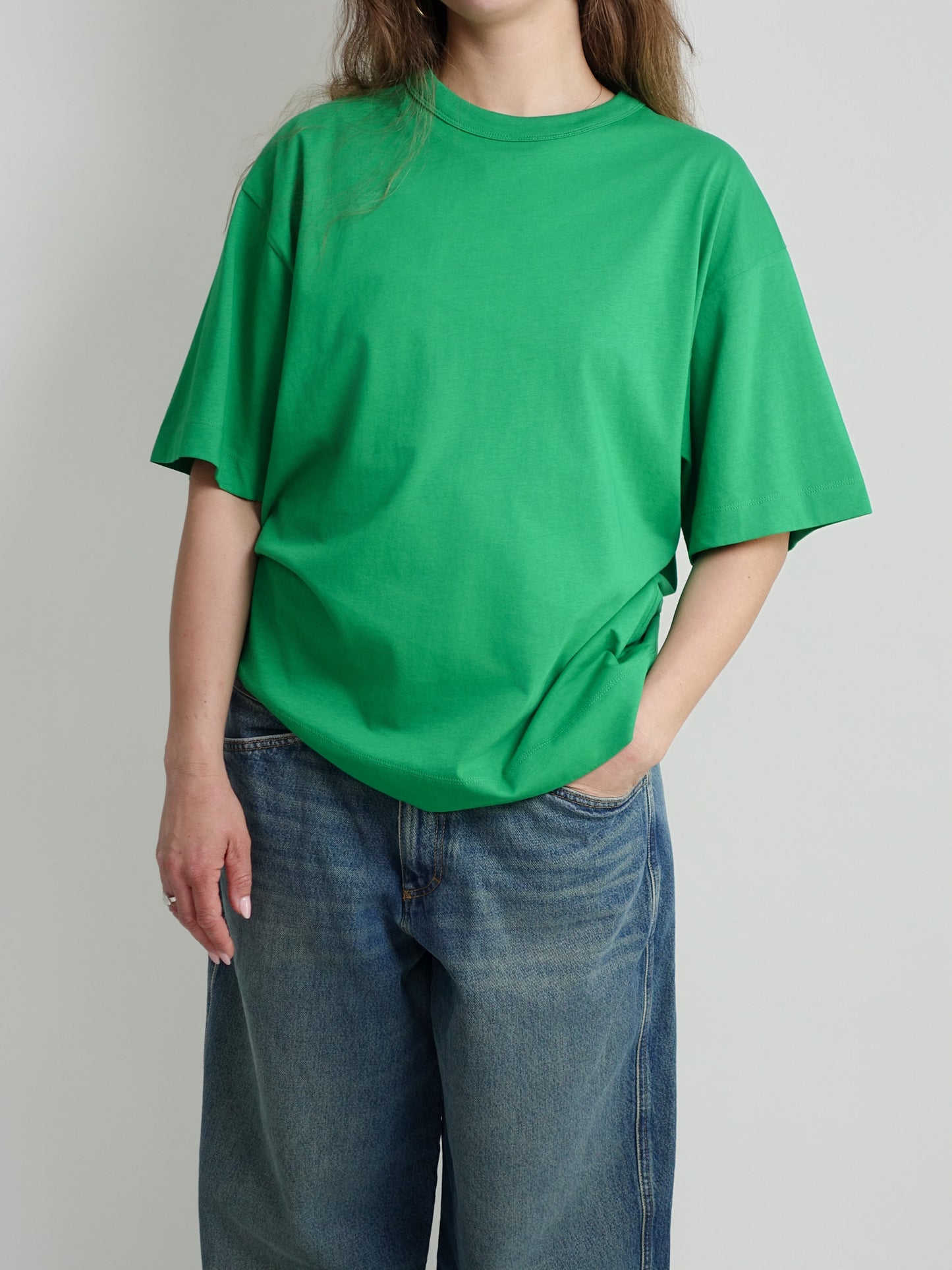 HEGELS 3600 WKSS.T-SHIRT GRASS