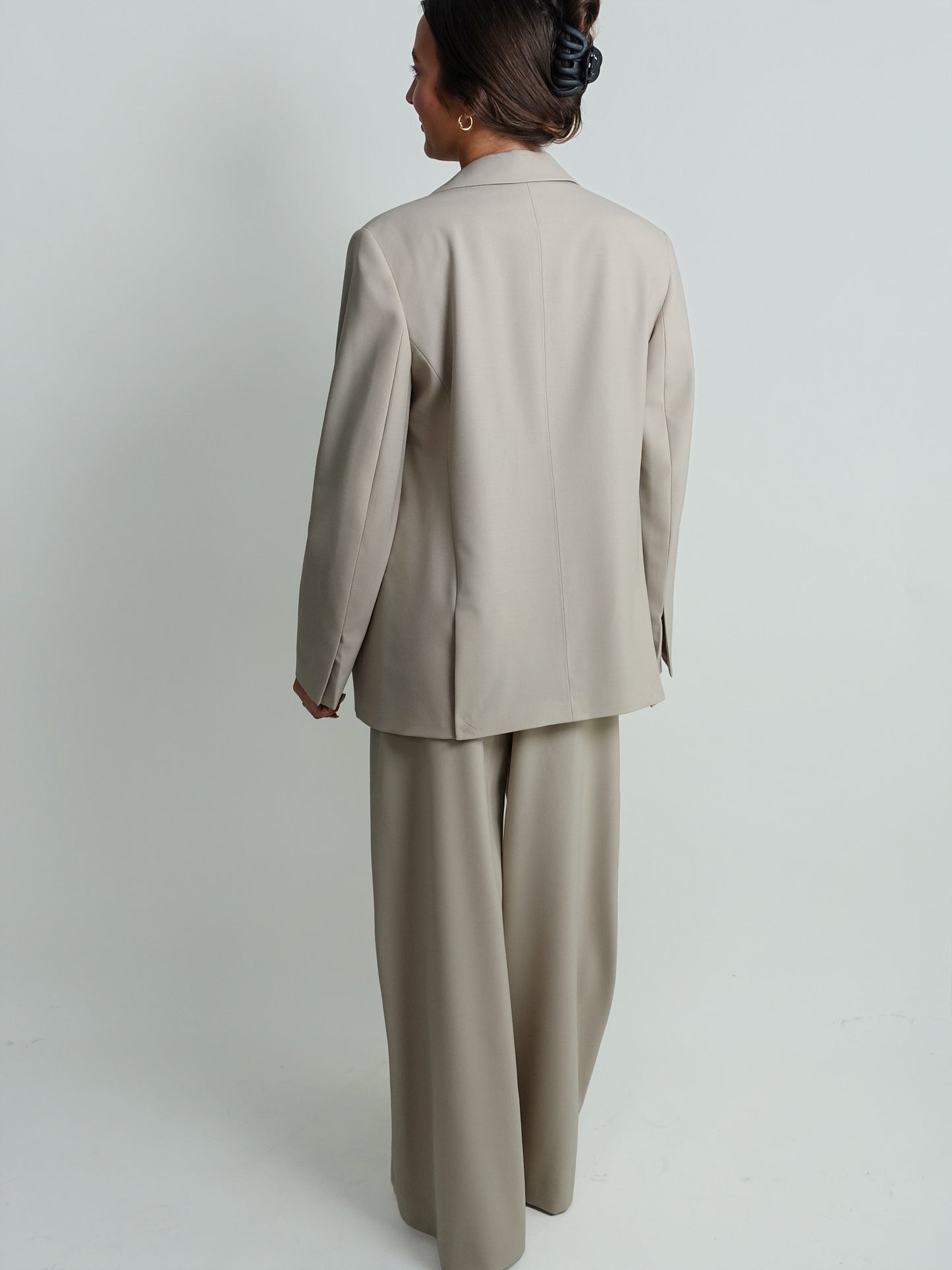 CONTEMPORARY BLAZER CLAY BEIGE