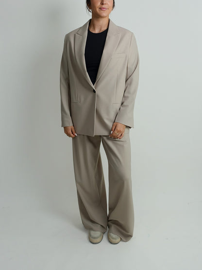 CONTEMPORARY BLAZER CLAY BEIGE