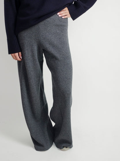 PANTS WOOL CASHMERE GREY