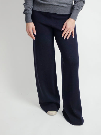 PANTS MERINO WOOL NAVY