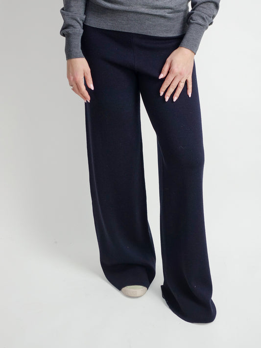 PANTS MERINO WOOL NAVY