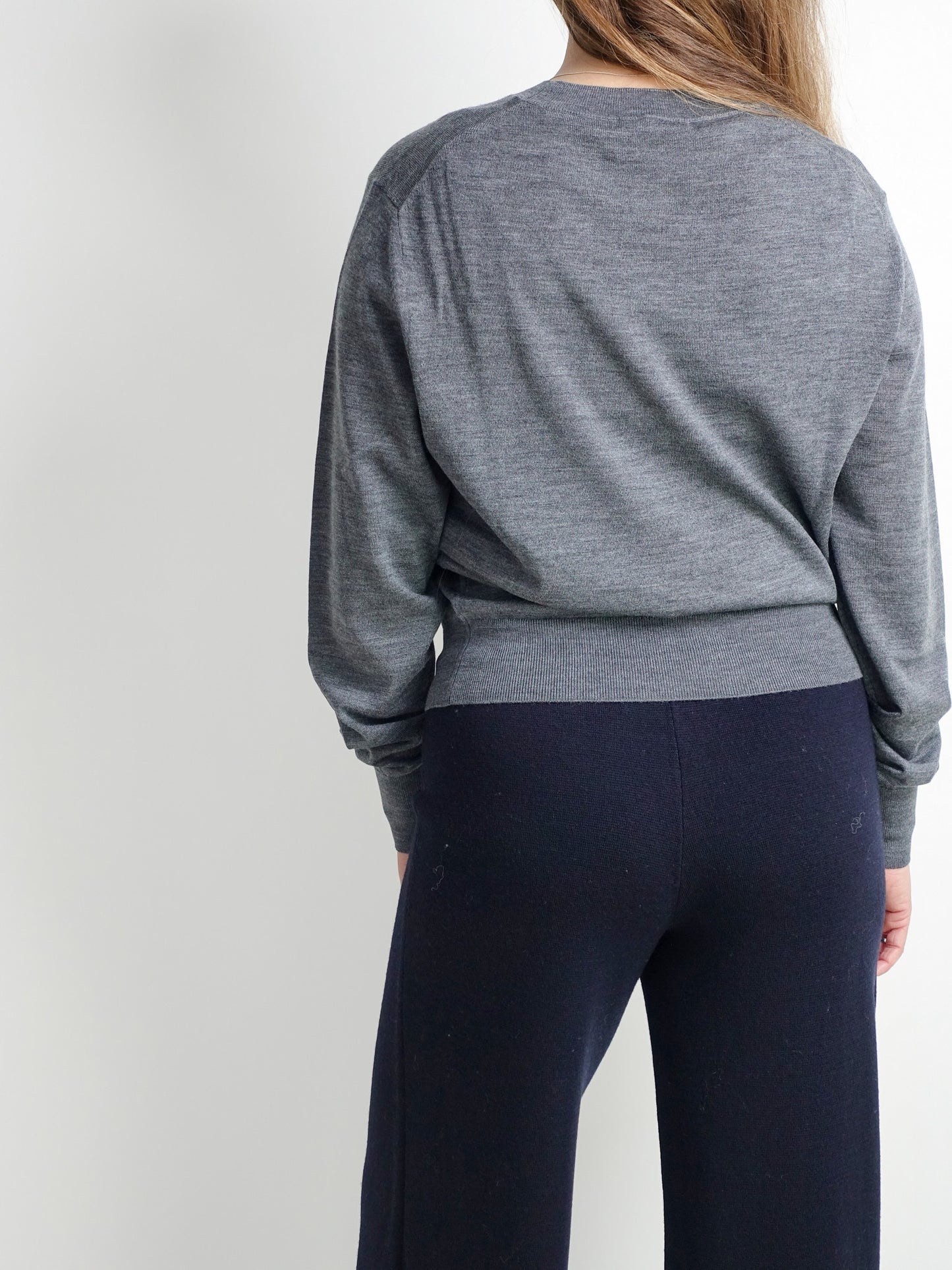 PANTS MERINO WOOL BLACK