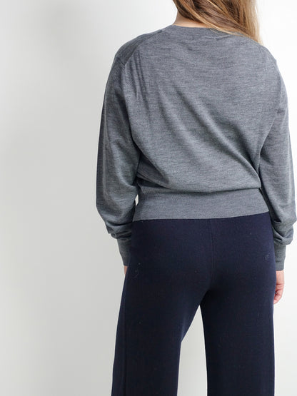 PANTS MERINO WOOL BLACK