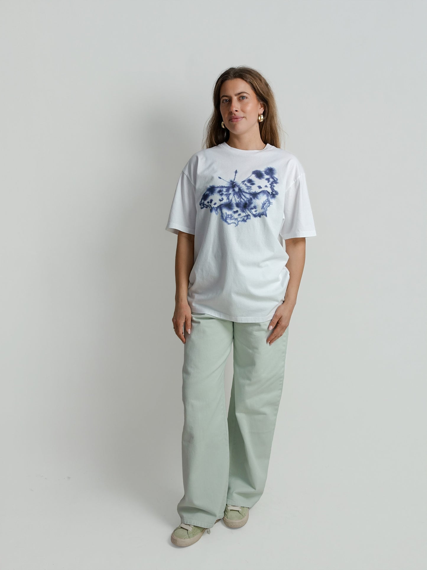 BUTTERFLY ADULT T-SHIRT NATURAL