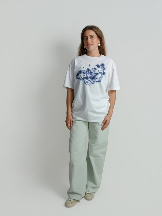 BUTTERFLY ADULT T-SHIRT NATURAL