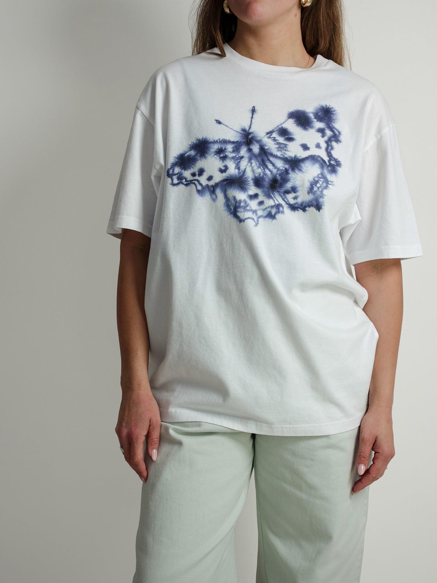 BUTTERFLY ADULT T-SHIRT NATURAL